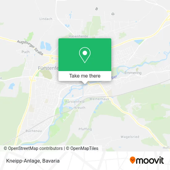 Карта Kneipp-Anlage