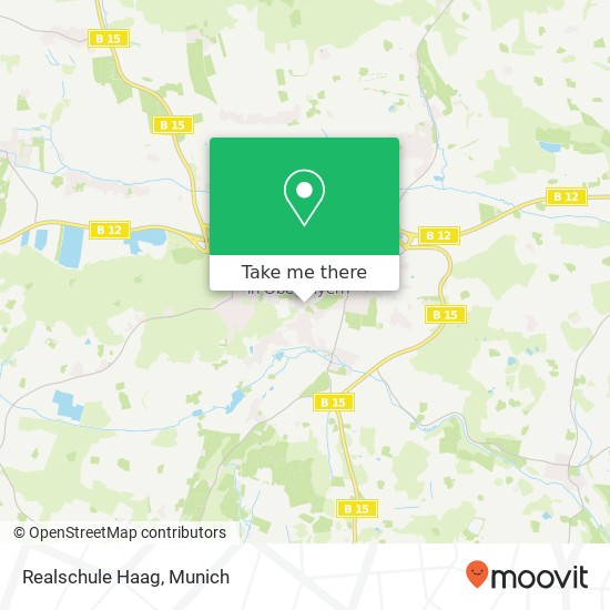 Realschule Haag map