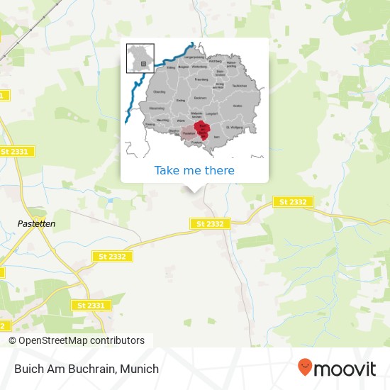 Buich Am Buchrain map