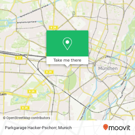 Карта Parkgarage Hacker-Pschorr