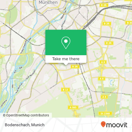 Bodenschach map