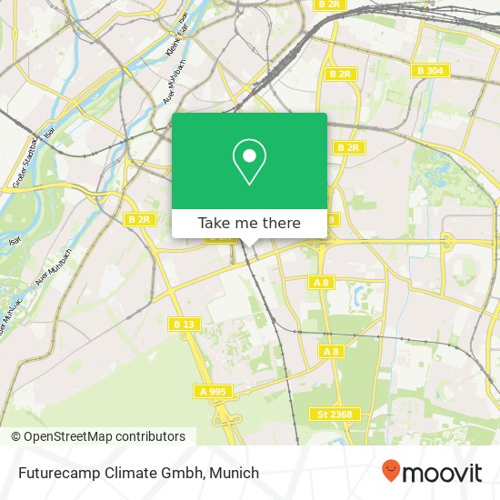 Futurecamp Climate Gmbh map