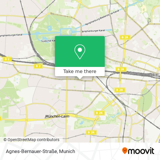Agnes-Bernauer-Straße map