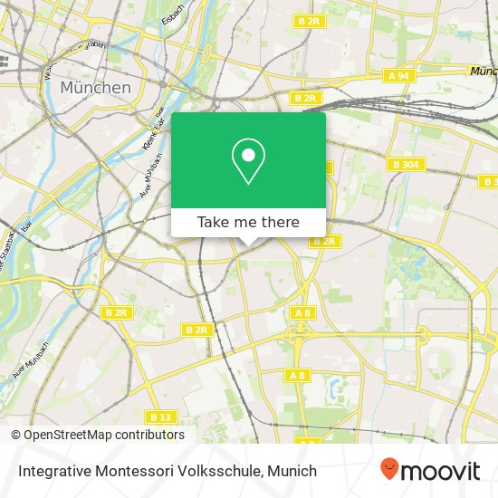 Integrative Montessori Volksschule map