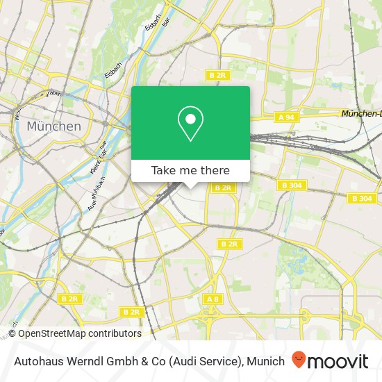 Autohaus Werndl Gmbh & Co (Audi Service) map