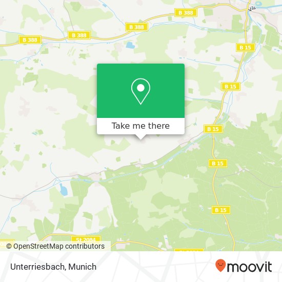 Unterriesbach map