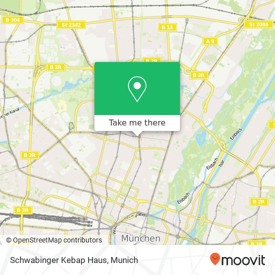 Schwabinger Kebap Haus map