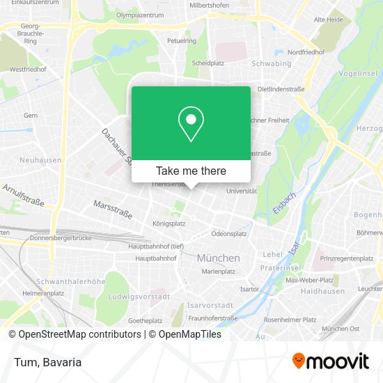 Карта Tum