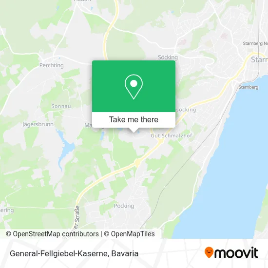 Карта General-Fellgiebel-Kaserne