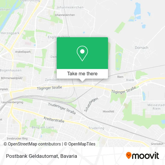 Карта Postbank Geldautomat