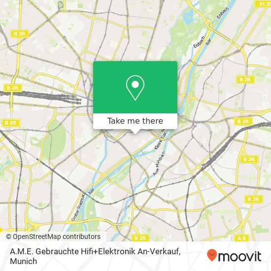 A.M.E. Gebrauchte Hifi+Elektronik An-Verkauf map