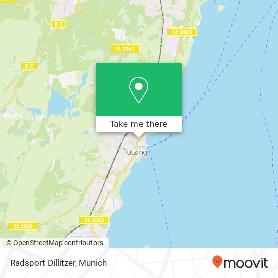 Radsport Dillitzer map