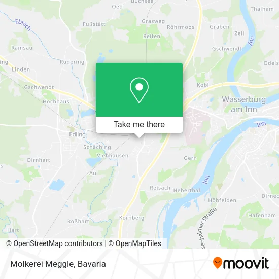 Карта Molkerei Meggle