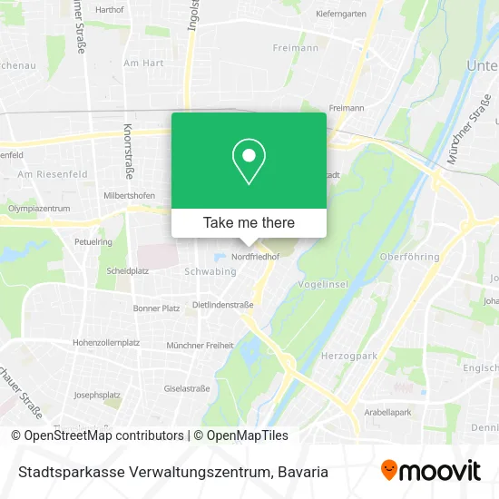 Stadtsparkasse Verwaltungszentrum map