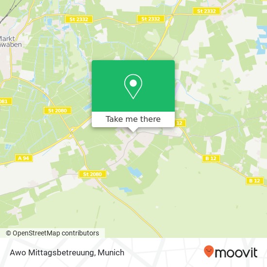 Awo Mittagsbetreuung map