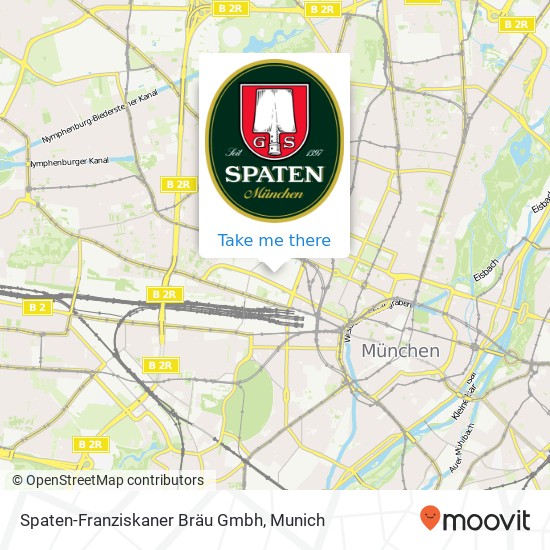 Карта Spaten-Franziskaner Bräu Gmbh