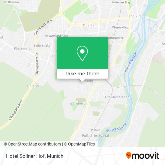 Hotel Sollner Hof map