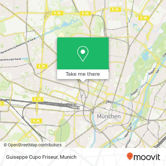 Guiseppe Cupo Friseur map