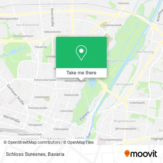 Карта Schloss Suresnes