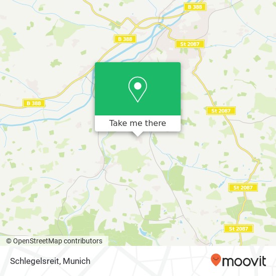 Schlegelsreit map