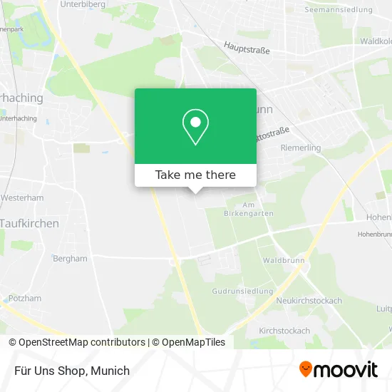 Карта Für Uns Shop