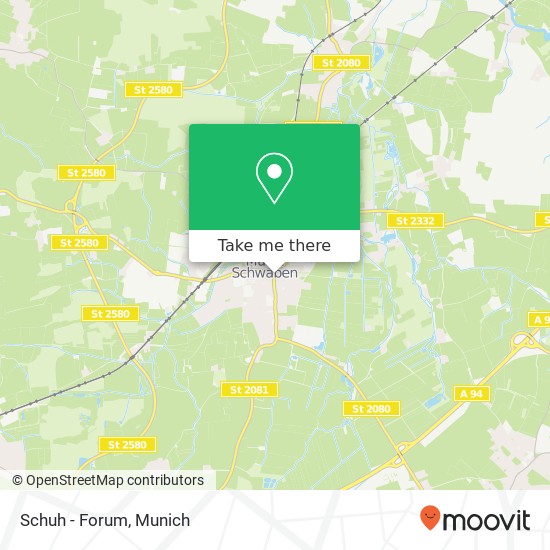 Schuh - Forum map