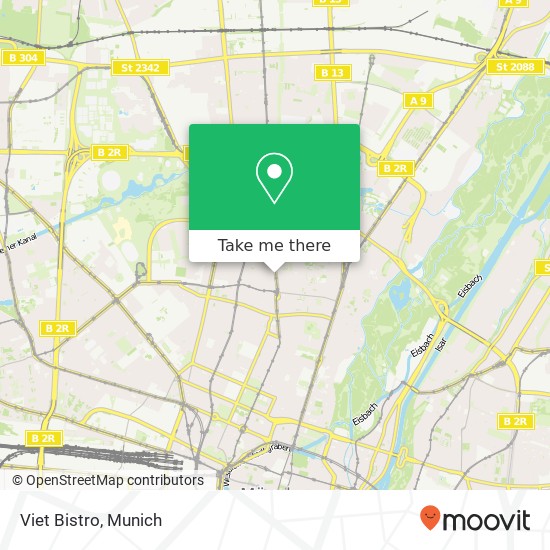 Viet Bistro map