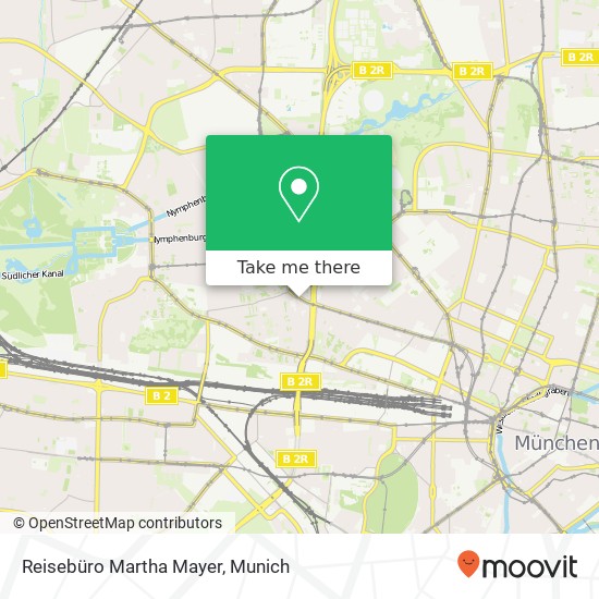 Reisebüro Martha Mayer map