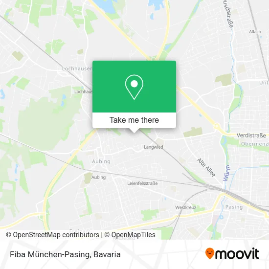 Карта Fiba München-Pasing