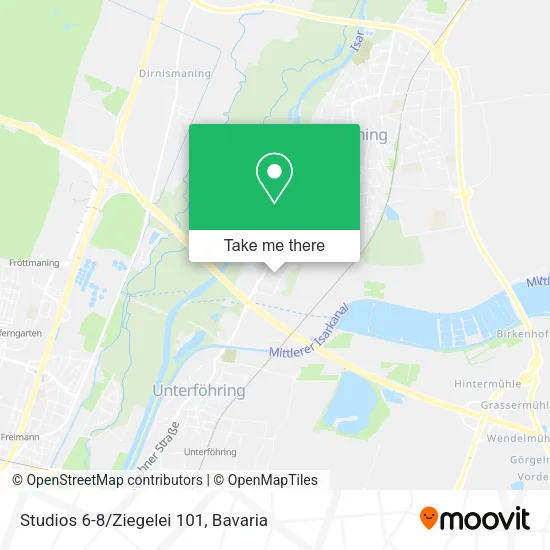 Карта Studios 6-8/Ziegelei 101