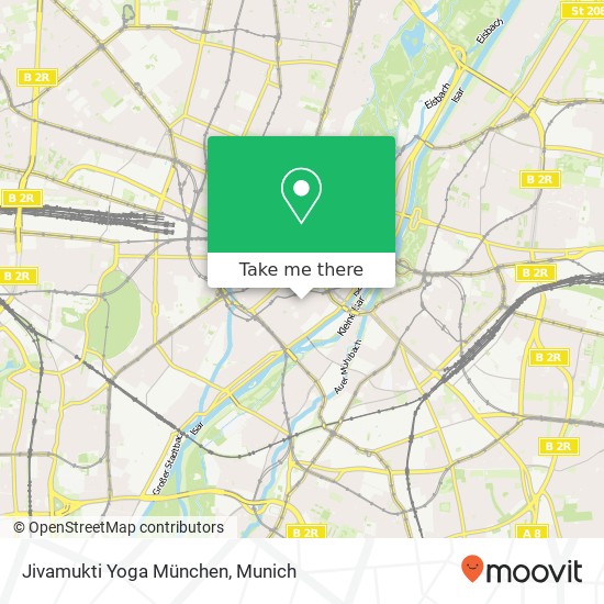 Карта Jivamukti Yoga München