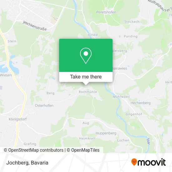 Карта Jochberg