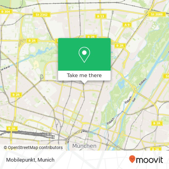 Mobilepunkt map