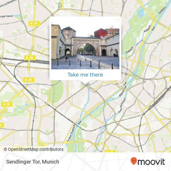 Sendlinger Tor map