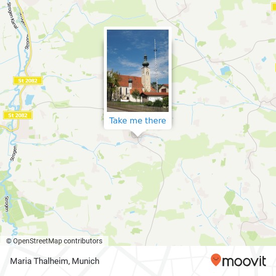 Maria Thalheim map