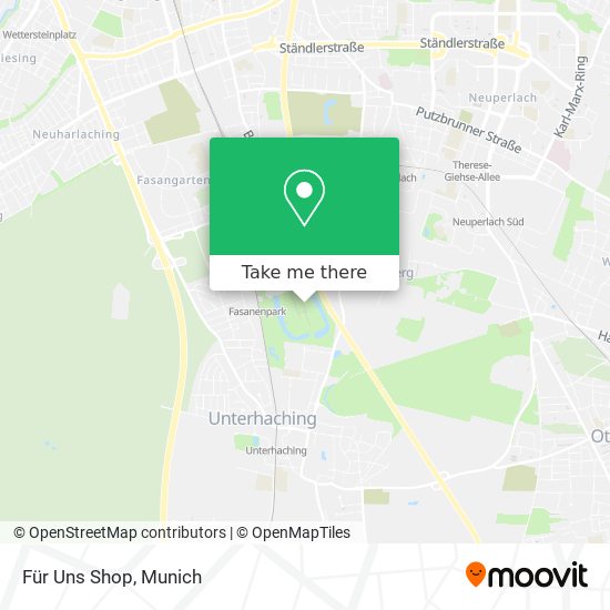 Für Uns Shop map