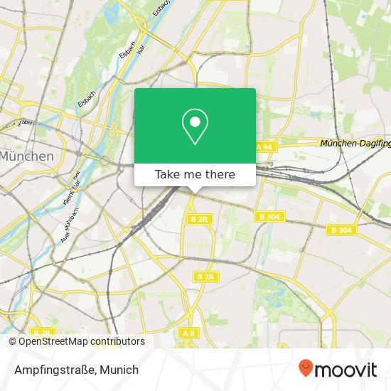 Ampfingstraße map