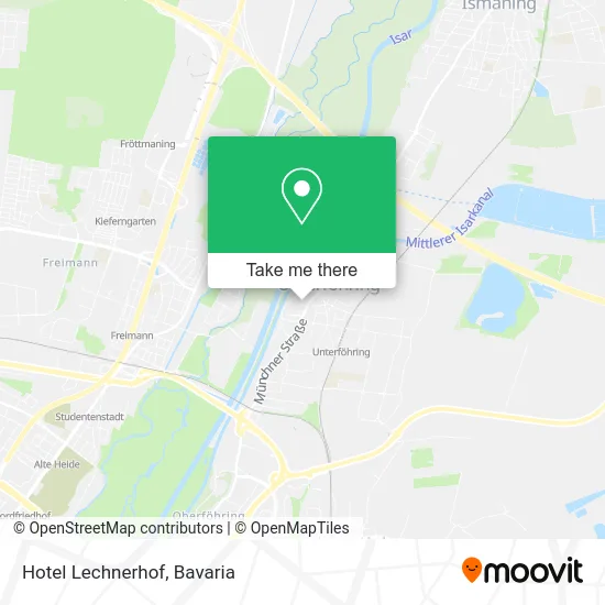 Hotel Lechnerhof map