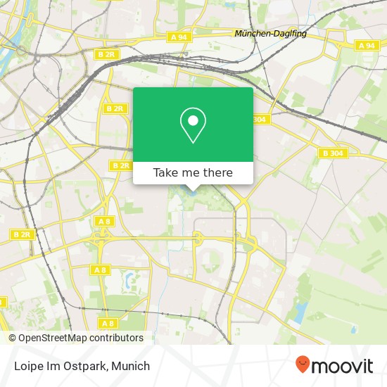 Loipe Im Ostpark map