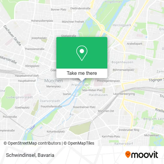 Карта Schwindinsel