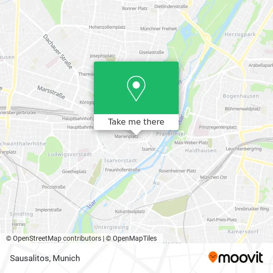 Карта Sausalitos