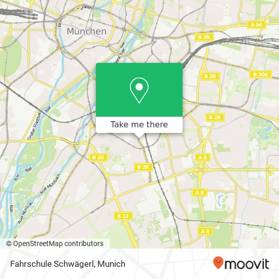 Fahrschule Schwägerl map