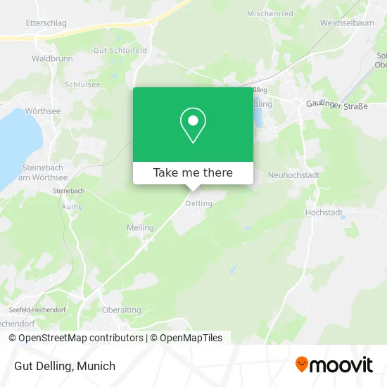 Карта Gut Delling