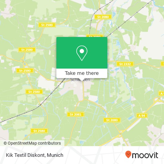 Kik Textil Diskont map