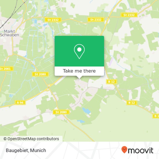 Baugebiet map