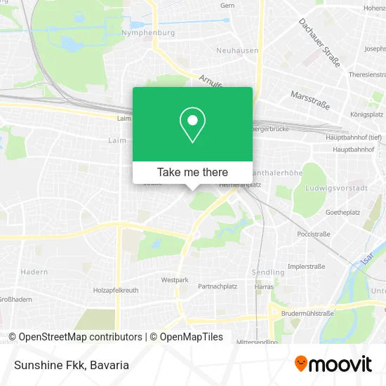 Карта Sunshine Fkk