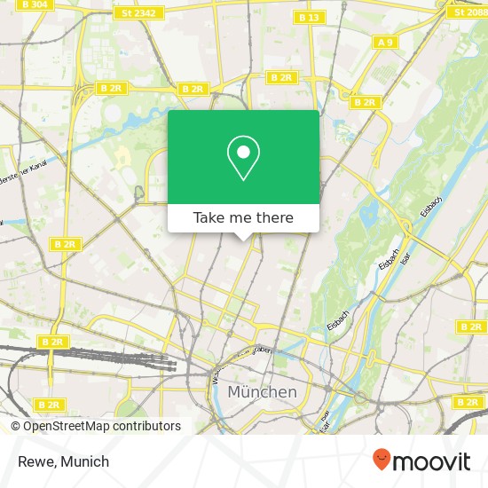 Rewe map