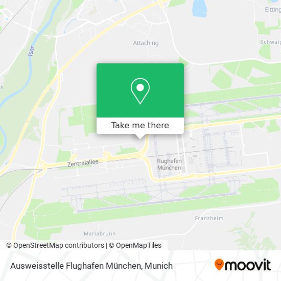 Ausweisstelle Flughafen München map