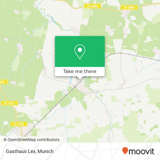 Gasthaus Lex map