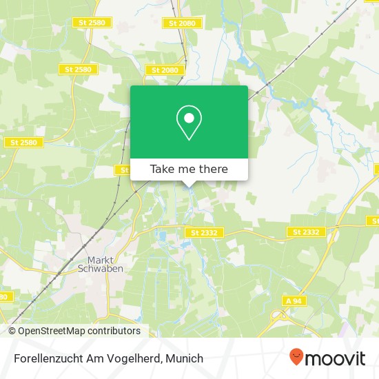 Forellenzucht Am Vogelherd map